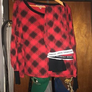 Victoria’s Secret Flannel PJs Women’s Medium